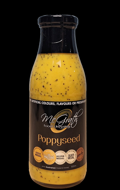 Poppyseed Dressing 500ml McGrath Fine Foods Poppyseed Dressing 500ml McGrath Fine Foods